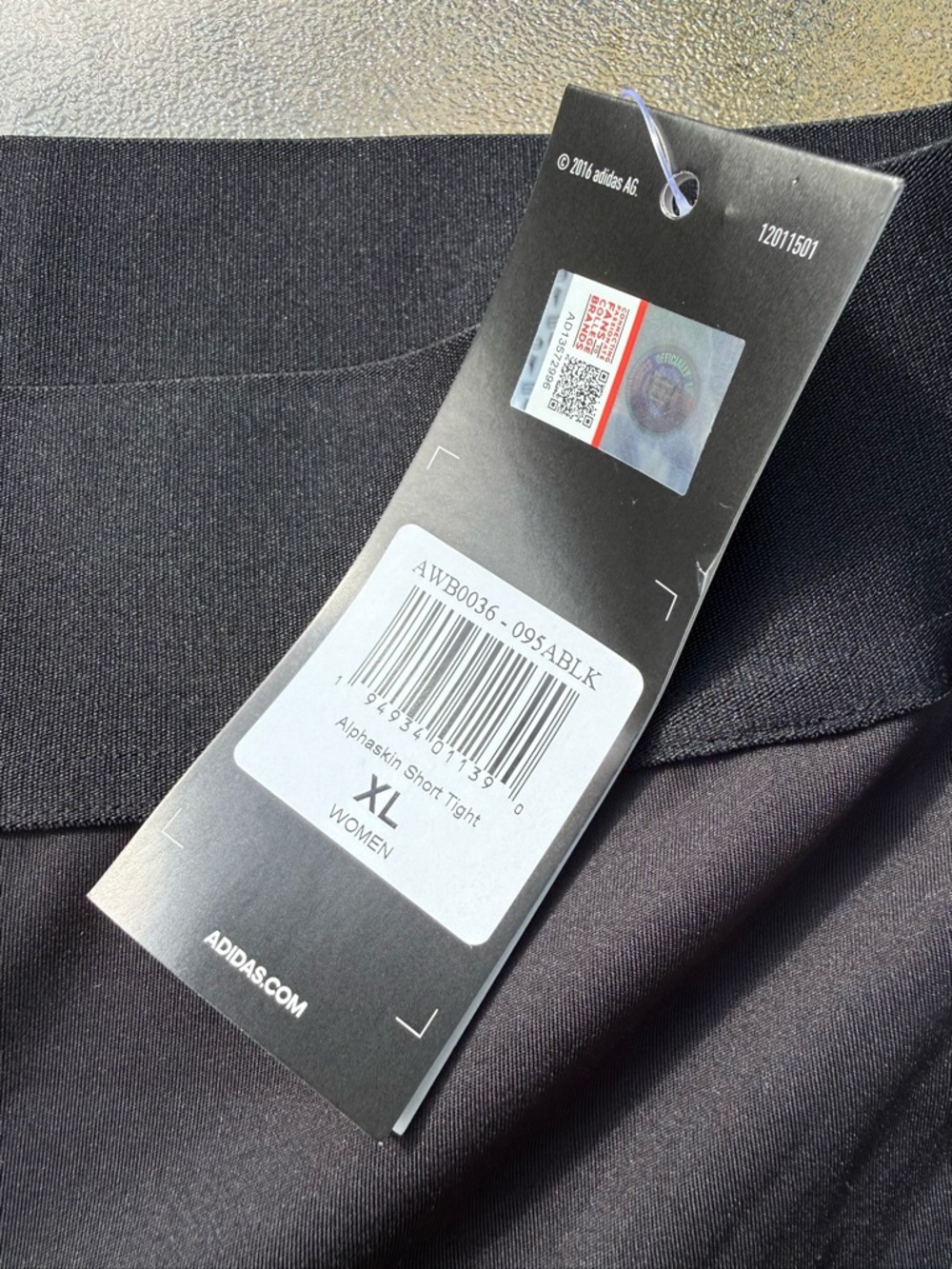 NC State Adidas Aeroready Performance Line Black Stretch Training Shorts NWT - Picture 5 of 5
